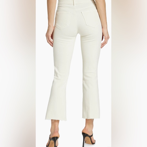 L'AGENCE Kendra High-Rise Flared Leg , cropped Jeans - Picture 6 of 6